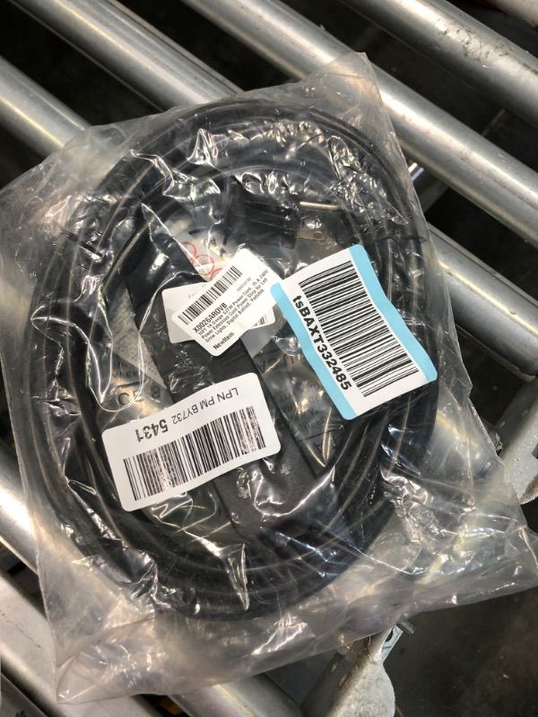 Photo 2 of 15FT 14 Gauge SJTW Power Cord, 15 A 240V Power Extension Cord Power Stirp for Led Grow Lights, Digital Ballast, Yodotek
 ****USED***PLEASE SEE PHOTO FOR THE TYPE OF PLUG*** 