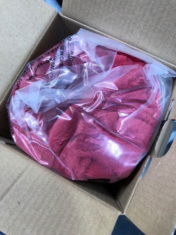 Photo 1 of Bedsure Flannel Fleece Luxury Blanket Burgundy Throw Lightweight Cozy Plush Microfiber Solid Blanket
