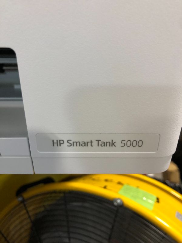 Photo 4 of ****USED**two years of ink not included***HP Smart Tank 5000 Wireless All-in-One Ink Tank Printer