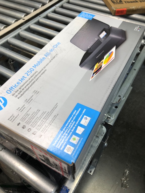 Photo 2 of HP OfficeJet 250 All-in-One Portable Printer with Wireless & Mobile Printing, Works with Alexa (CZ992A) Black