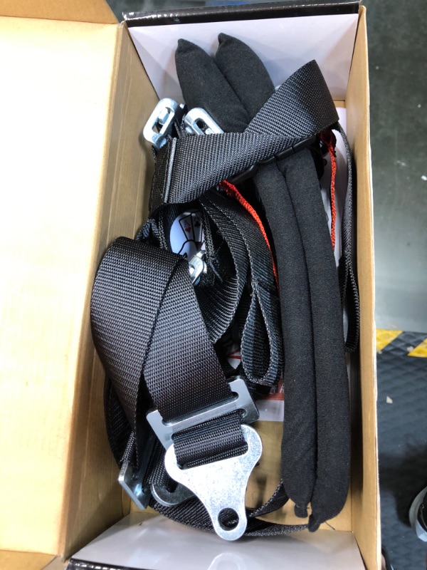 Photo 3 of 4 Point Harness with 2 Inch Padding (Ez Buckle Technology) (Black)
