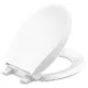 Photo 1 of 
Kohler Cachet ReadyLatch Round-Front Quiet-Close Toilet Seat