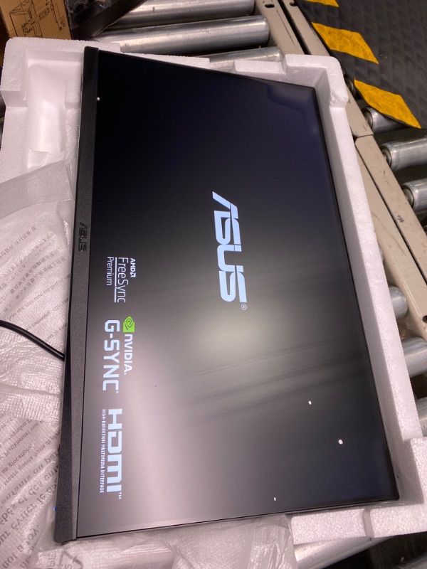 Photo 1 of ASUS TUF Gaming 24” (23.8” viewable) 1080P Monitor (VG249QL3A) - Full HD, 180Hz, 1ms, Fast IPS, ELMB, FreeSync Premium, G-SYNC Compatible, Speakers, DisplayPort, Height Adjustable, 3 Year Warranty

