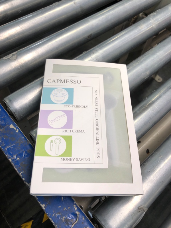 Photo 1 of CAPMESSO Reusable Coffee Capsules Refillable Originalline Pod Stainless Steel Compatible with Nespresso OriginalLine Machines (Upgraded Creamy Version- 3 pod set)