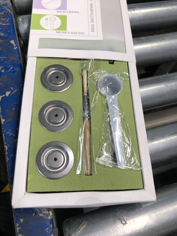 Photo 1 of CAPMESSO Reusable Coffee Capsules Refillable Originalline Pod Stainless Steel Compatible with Nespresso OriginalLine Machines (Upgraded Creamy Version- 3 pod set)