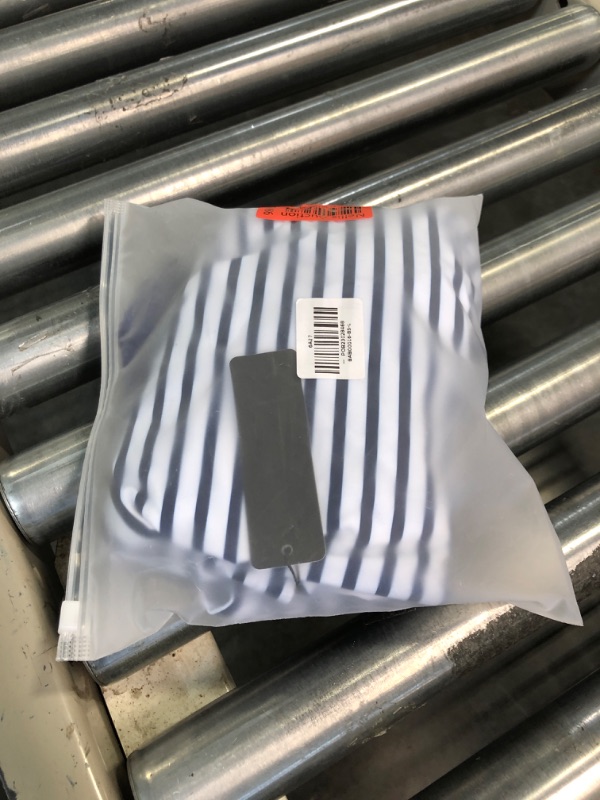 Photo 1 of Tempt Me Two Piece Tankini Bathing Suits for Women One Shoulder Swim Top with Bottom Swimsuits XX-Small White Blue Stripe