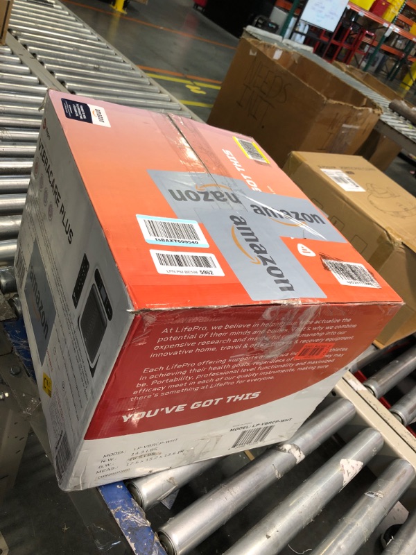 Photo 1 of LifePro Foot Massager for Neuropathy - Relaxing Calf & Foot Therapy - Foot Massager with Heat Option for Maximum Soothing Effect - Foot Massager for Blood Revitalization White Plus Heat ****USED**SOLD FOR PARTS ONLY***AS IS NO RETURNS***ALL SALES ARE FINA