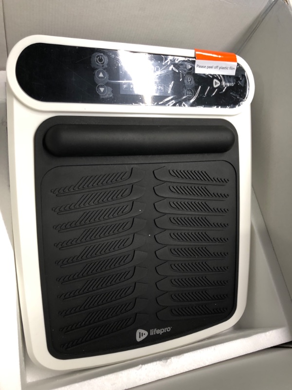 Photo 1 of LifePro Foot Massager for Neuropathy - Relaxing Calf & Foot Therapy - Foot Massager with Heat Option for Maximum Soothing Effect - Foot Massager for Blood Revitalization White Plus Heat ****USED**SOLD FOR PARTS ONLY***AS IS NO RETURNS***ALL SALES ARE FINA