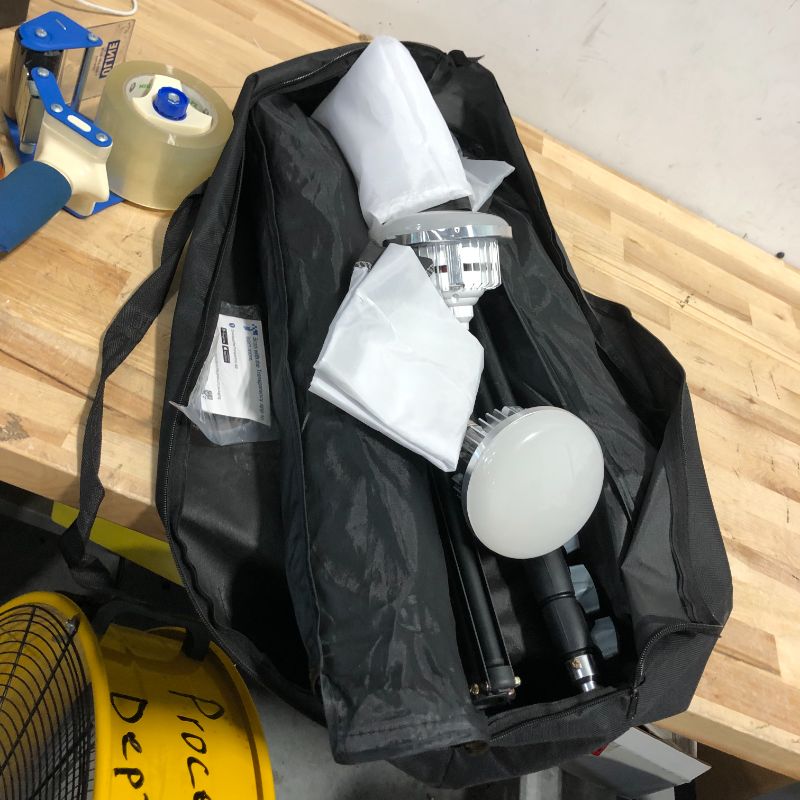 Photo 1 of Torjim Softbox Photography Lighting Kit, 16'' x 16'' Professional Softbox Lighting Kit with 85W 3000-7500K LED Bulbs, Studio Lights for Photography/Video Recording/Live Streaming