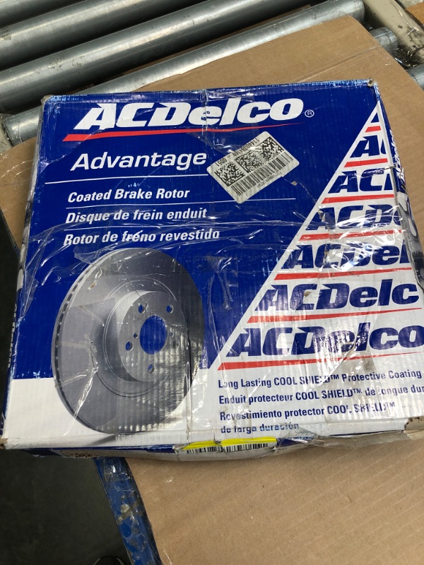 Photo 2 of ACDelco Advantage 18A2804AC Coated Front Disc Brake Rotor