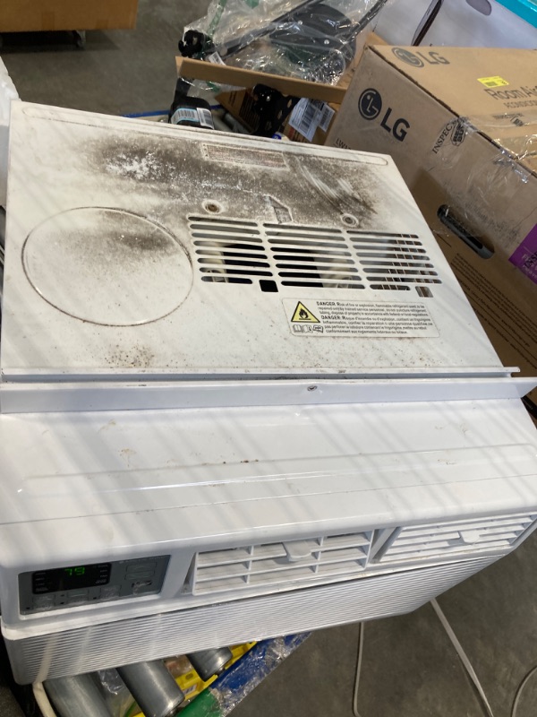 Photo 5 of 10,000 BTU 115V Window Air Conditioner Cools 450 Sq. Ft. in White
