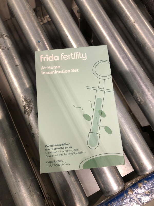 Photo 2 of Frida Fertility at-Home Insemination Kit, Developed with Fertility Specialists, Thoughtfully Designed for Conception, Comfort + Minimal Waste, FSA/HSA Eligible, 2 Applicators + 1 Collection Cup ***USED** 