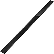 Photo 1 of 304 Brushed Stainless Steel Finishing Sheet Metal Gap Filler Trim Strip Metal Trim for Home Kitchen Tools (Black,2 x 30 Inch)