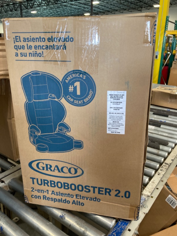 Photo 2 of Graco TurboBooster 2.0 Highback Booster Car Seat, Declan