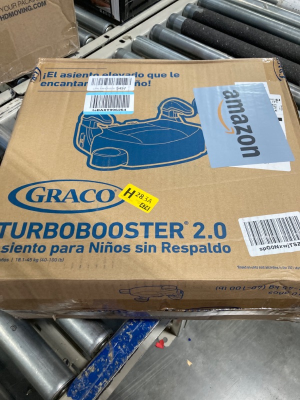 Photo 2 of Graco TurboBooster 2.0 Backless Booster Car Seat, Trisha TurboBooster 2.0 Backless Trisha