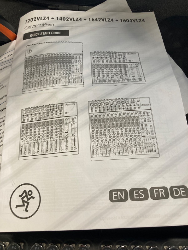 Photo 6 of ****MISSING HARDWARE//UNABLE TO TEST**** 
Mackie 1604VLZ4 16-Channel Mixer