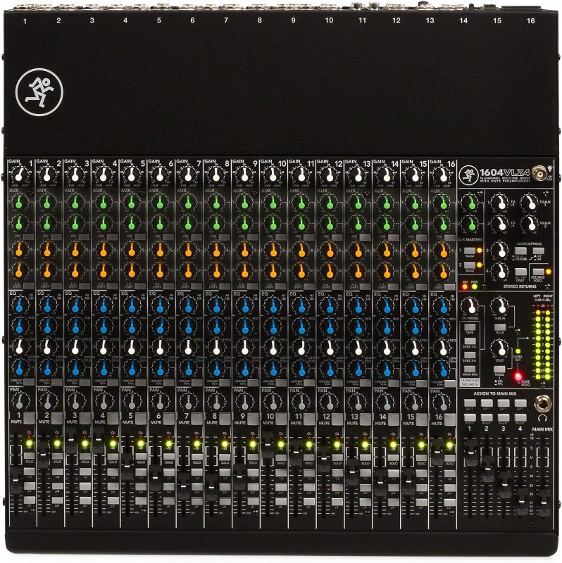 Photo 1 of ****MISSING HARDWARE//UNABLE TO TEST**** 
Mackie 1604VLZ4 16-Channel Mixer