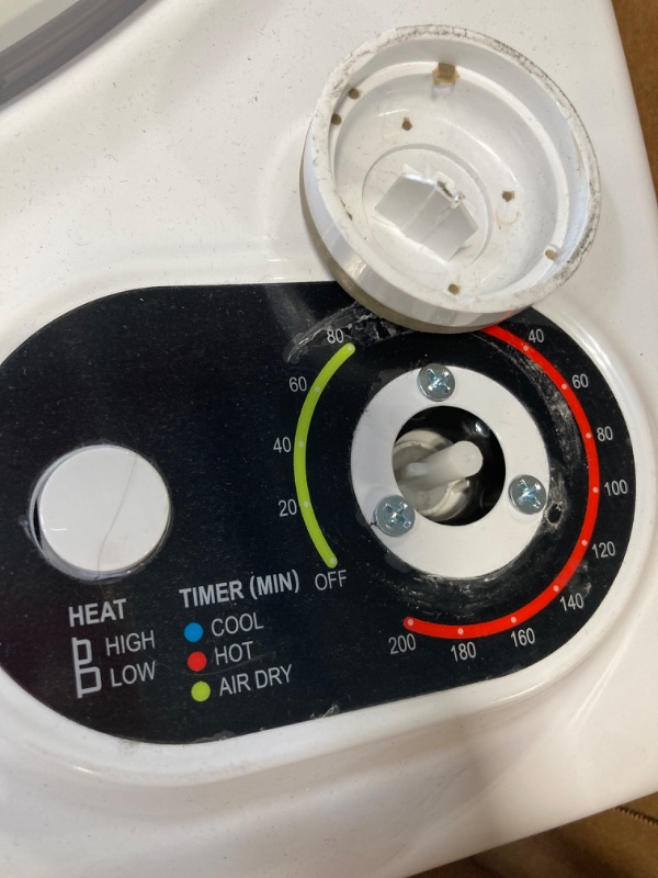 Photo 1 of Compact Dryer, 120V Portable Clothes Laundry Dryer with Stainless Steel Inner Tub, Electric Dryer Machine for Small Space, Apartments, hostels, RVs, 4 Modes, White