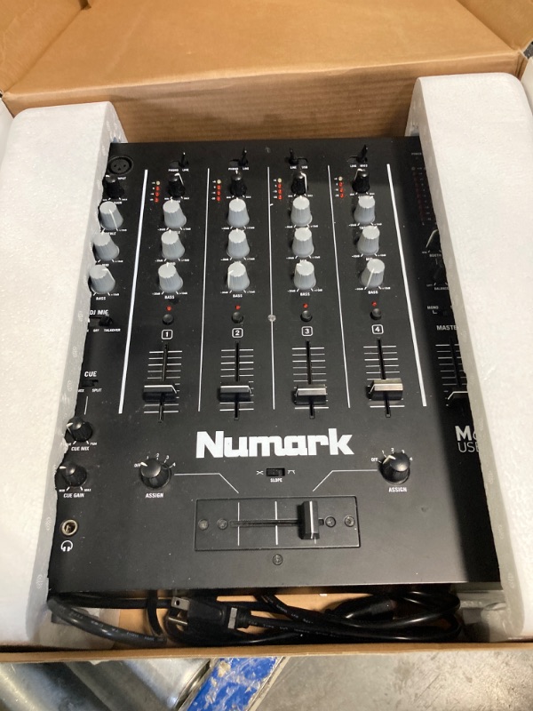 Photo 1 of Numark M6 USB 4-Channel USB DJ Mixer (Black)