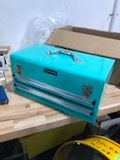 Photo 3 of **READ NOTES BEFORE PURCHASING ITEM** 
Amazon Basics 2-Drawer Steel Organization Chest - Turquoise Powder Coated Finish