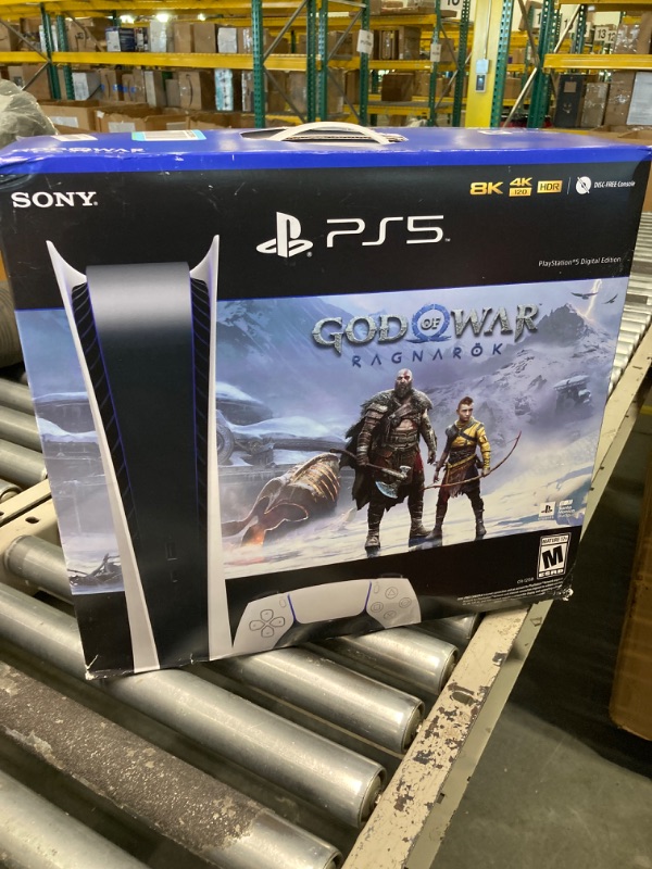Photo 1 of PS5 Digital Edition – God of War Ragnarök Bundle