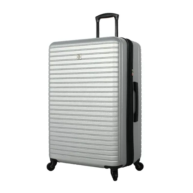 Photo 1 of  Checked Luggage 24 inch   Grey Checked-Medium 24 Inch