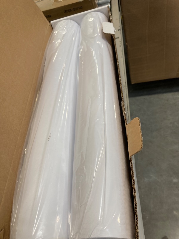 Photo 2 of ACYPAPER Plotter Paper 24 x 150, CAD Paper Rolls, 20 lb. Bond Paper on 2" Core for CAD Printing on Wide Format Ink Jet Printers, 4 Rolls per Box. Premium Quality