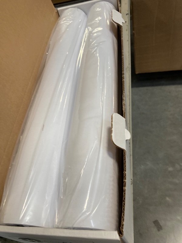 Photo 2 of ACYPAPER Plotter Paper 24 x 150, CAD Paper Rolls, 20 lb. Bond Paper on 2" Core for CAD Printing on Wide Format Ink Jet Printers, 4 Rolls per Box. Premium Quality