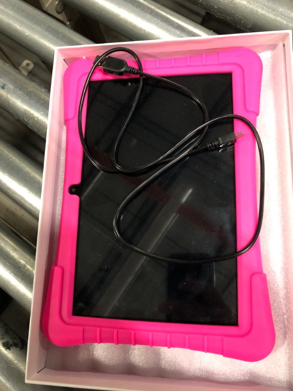 Photo 1 of YOBANSE Kids Tablet, 10 inch Tablet for Kids Android 12 Tablet 3GB 64GB Toddler Tablet with 8000mAh Battery, WiFi, Bluetooth, Dual Camera, Parental Control(Pink)