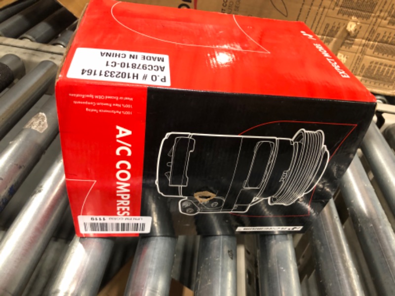 Photo 1 of A-Premium Air Conditioner AC Compressor with Clutch Compatible with Ford Fiesta 1.6L 2014-2019