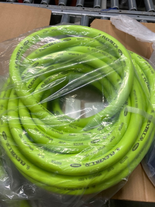 Photo 2 of 
Flexzilla HFZPW426100Q-E 4200 PSI, 100' Pressure Washer Hose, 3/8 in. x 100 ft, ZillaGreen
Size:3/8 in. x 100 ft.