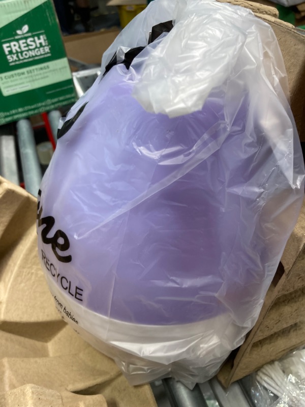 Photo 3 of 1 Gal. Drop Ultrasonic Cool Mist Humidifier for Medium to Large Rooms up to 500 Sq. Ft. - PURPLE
