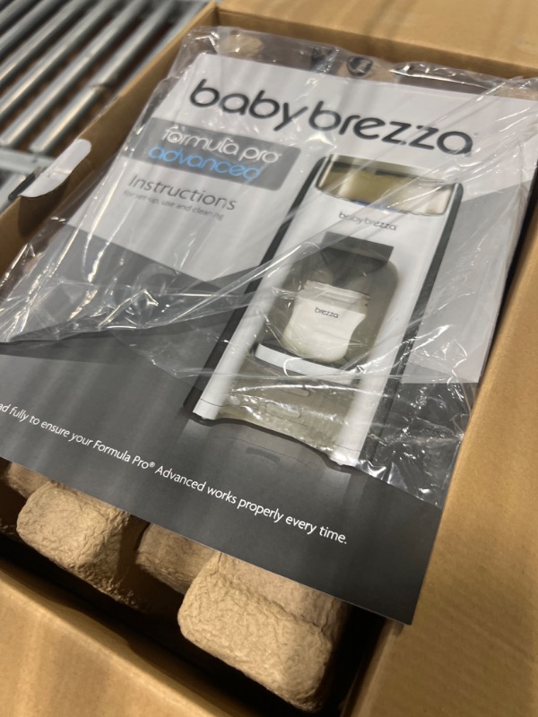 Photo 2 of New and Improved Baby Brezza Formula Pro Advanced Formula Dispenser Machine - Automatically Mix a Warm Formula Bottle Instantly - Easily Make Bottle with Automatic Powder Blending