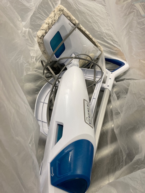 Photo 2 of Bissell Power Fresh Steam Mop with Natural Sanitization, Floor Steamer, Tile Cleaner, and Hard Wood Floor Cleaner with Flip-Down Easy Scrubber, 1940A PowerFresh