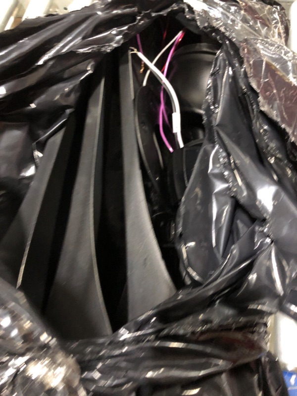 Photo 1 of ****USED***FOR PARTS ONLY***AS IS ALL SALES ARE FINAL*** Ceiling Fan 52" with Remote Control,Modern Reversible DC Motor for Patio Bedroom Living Room Outdoor Ceiling Fans Black