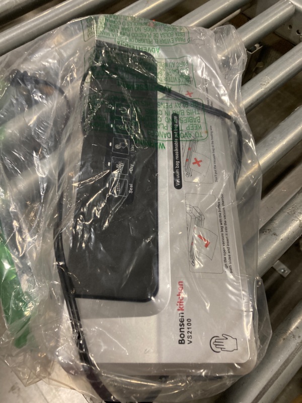 Photo 1 of 
Bonsenkitchen Vacuum Sealer Machine, Fast-Compact Food Sealer, Globefish Technology for High-Speed Continuous Working, Multi-Functional Food Vacuum Sealer...