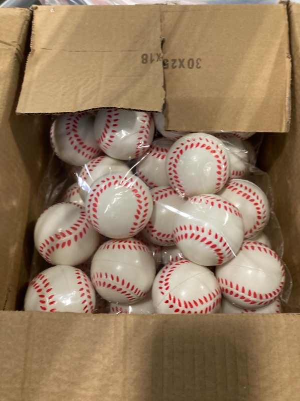 Photo 1 of 
Oleitodh Mini Foam Sports Balls for Kids Adults Mini Baseball Football Basketball Soccer Stress Balls Game Party Decoration