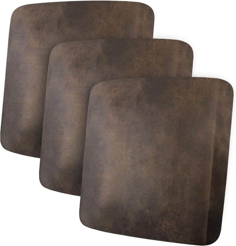 Photo 1 of 
ANARACHON Leather Look Couch Cushion Covers Sofa Seat Slipcovers Sets Couches Furniture Protector for Sectional Armchair Loveseat Pets Kids Stretch Spandex...
Size:3 Cushion XL Sofa