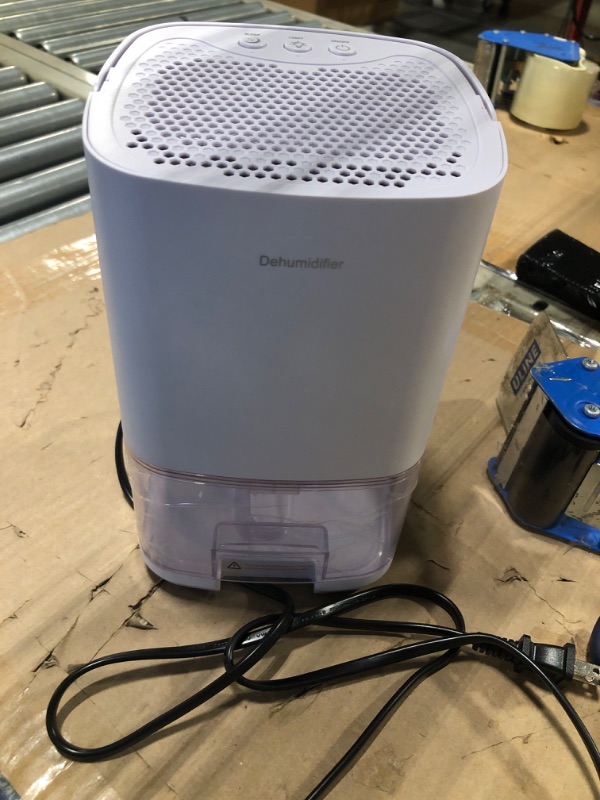 Photo 1 of MADETEC Dehumidifiers for Home 35OZ Small Dehumidifier for Bedroom 2500 Cubic Feet(350sq ft) with 7 LED Lights, Ultra Quiet & Auto Shut off Dehumidifier for Bathroom Basement Closet Garage RV, Closet