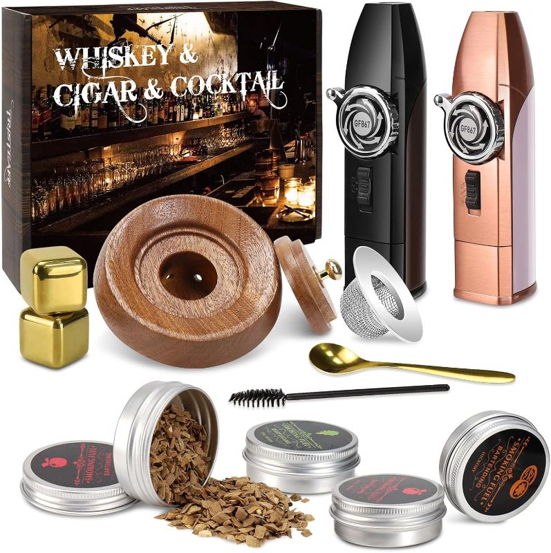 Photo 1 of *** FOR PARTS ONLY ** NO RETUNRS***
Cocktail Smoker Kit with 2 Torch, Old Fashioned Cocktail Kit with 4 Flavors Wood Chips, Bourbon Drink Smoker Infuser Kit, Whiskey Smoker Kit For Your...