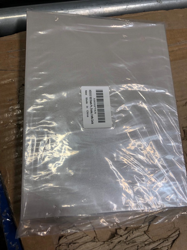 Photo 1 of 100 Sheets Pearl Silver White Shimmer Cardstock 8.5 x 11 Inches, Thick Silver Metallic Paper, Letter Size Printer Card Stocks for Invitations, Weddings, Certificates, Crafts Cards