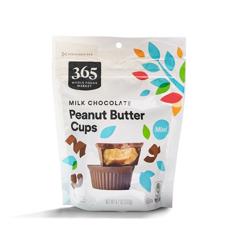 Photo 1 of 
365 by Whole Foods Market, Cups Chocolate Milk Peanut Butter Mini, 4.7 Ounce pack of 02