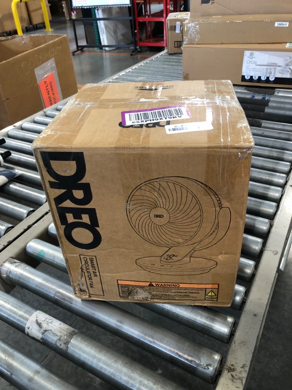 Photo 2 of ****USED** Dreo Smart Air Circulator Fan for Bedroom, 13" H Quiet Fans, 120° Vertical Manual +90° Oscillating Fan with Remote Control, 70 ft, 4 Speeds, 5 Modes, 12H Timer, Table Fan for Home and Office Silver1030144871
