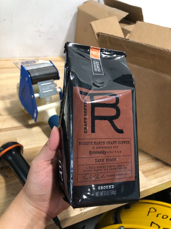 Photo 1 of Bosque Ranch Craft Coffee™ From Taylor Sheridan In Partnership With Community Coffee, Dark Roast Ground Coffee, 12 Ounce Bag (Pack of 6) Dark Roast 12 Ounce (Pack of 6)