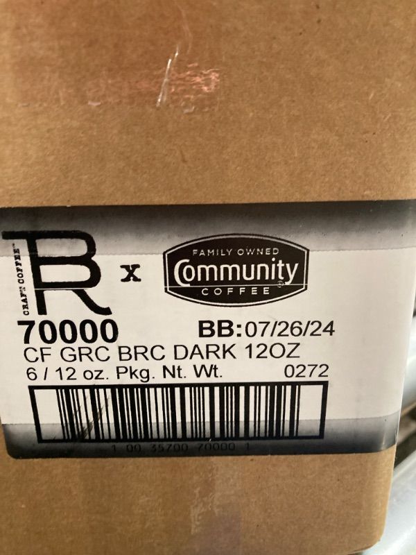 Photo 1 of Bosque Ranch Craft Coffee™ From Taylor Sheridan In Partnership With Community Coffee, Dark Roast Ground Coffee, 12 Ounce Bag (Pack of 6) Dark Roast 12 Ounce (Pack of 6)