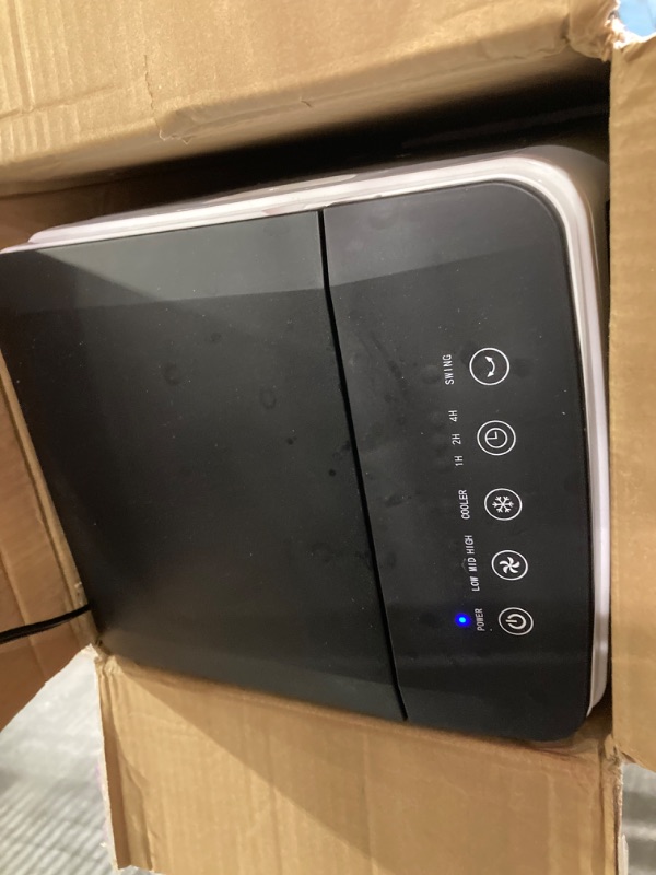 Photo 1 of ****USED**NEED TO BE CLEANED*** Portable Air Conditioners, 3-IN-1 Windowless Air Conditioner, Evaporative Air Cooler Kitchen Volume AC, Fast Cooling Large Air Conditioner for Room, Remote/3 Speed/7H Timer/1.45 Gallon/3 Ice Packfan-2