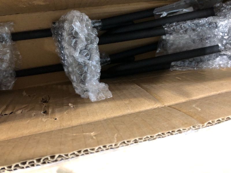 Photo 1 of HORUSDY 64-Inch Heavy Duty Garage Organization Rack, 4 packs Rails and 9 Adjustable Hooks, Tool Organizer Rack with Heavy Double Hooks Tracks Max Load 600LB