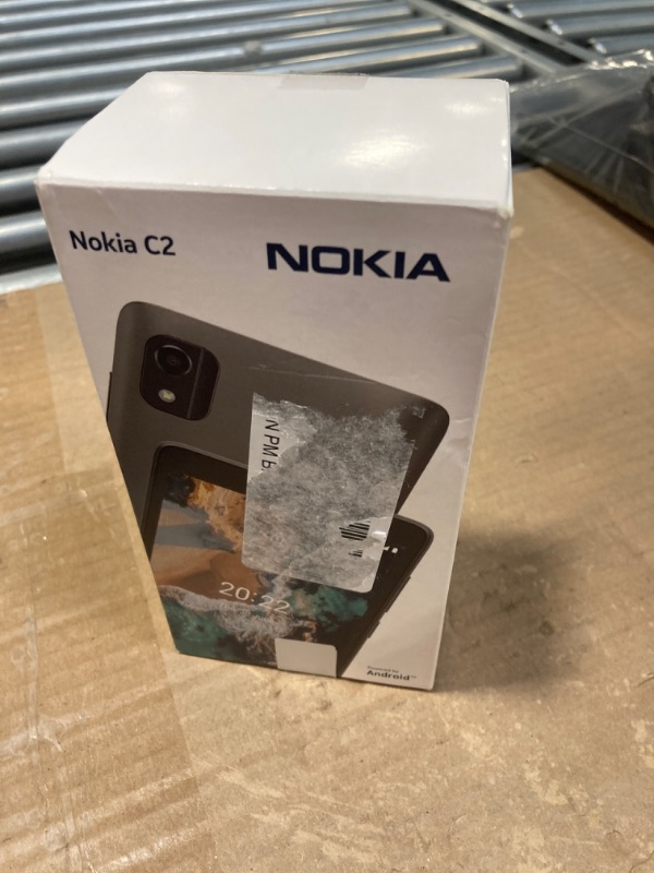 Photo 2 of ****USED***BOX IS DAMAGED** Nokia C2 2E | Android 11 (Go Edition) | Unlocked Smartphone | All Day Battery | 2/32GB | 5.7-Inch Screen | International Version | Blue