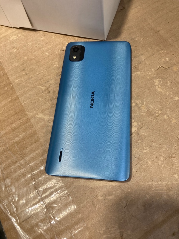 Photo 4 of ****USED***BOX IS DAMAGED** Nokia C2 2E | Android 11 (Go Edition) | Unlocked Smartphone | All Day Battery | 2/32GB | 5.7-Inch Screen | International Version | Blue