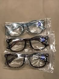 Photo 2 of 3 PACK Blue Light Filter Glasses Anti Headache/Glare/Eye Strain Reading Glasses